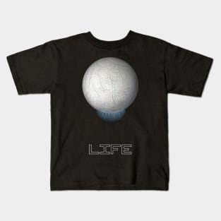 Life on Enceladus Kids T-Shirt